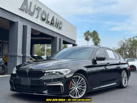 Black 2020 BMW 5 Series M550i xDrive for sale in Jacksonville, FL