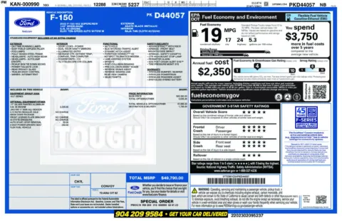 Photos of 2023 Ford F-150 XLT for sale in Jacksonville, FL at AUTOLAND