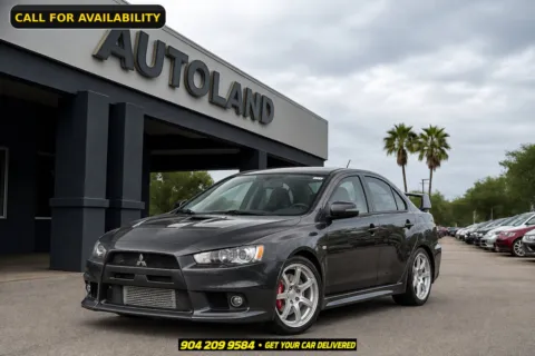 Black 2015 Mitsubishi Lancer Evolution GSR for sale in Jacksonville, FL