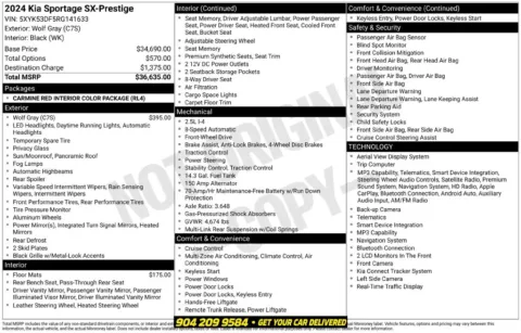 Photos of 2024 Kia Sportage SX-Prestige for sale in Jacksonville, FL at AUTOLAND