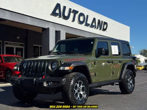 Green 2021 Jeep Wrangler Unlimited Rubicon for sale in Jacksonville, FL