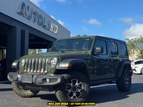Green 2021 Jeep Wrangler Unlimited Rubicon for sale in Jacksonville, FL