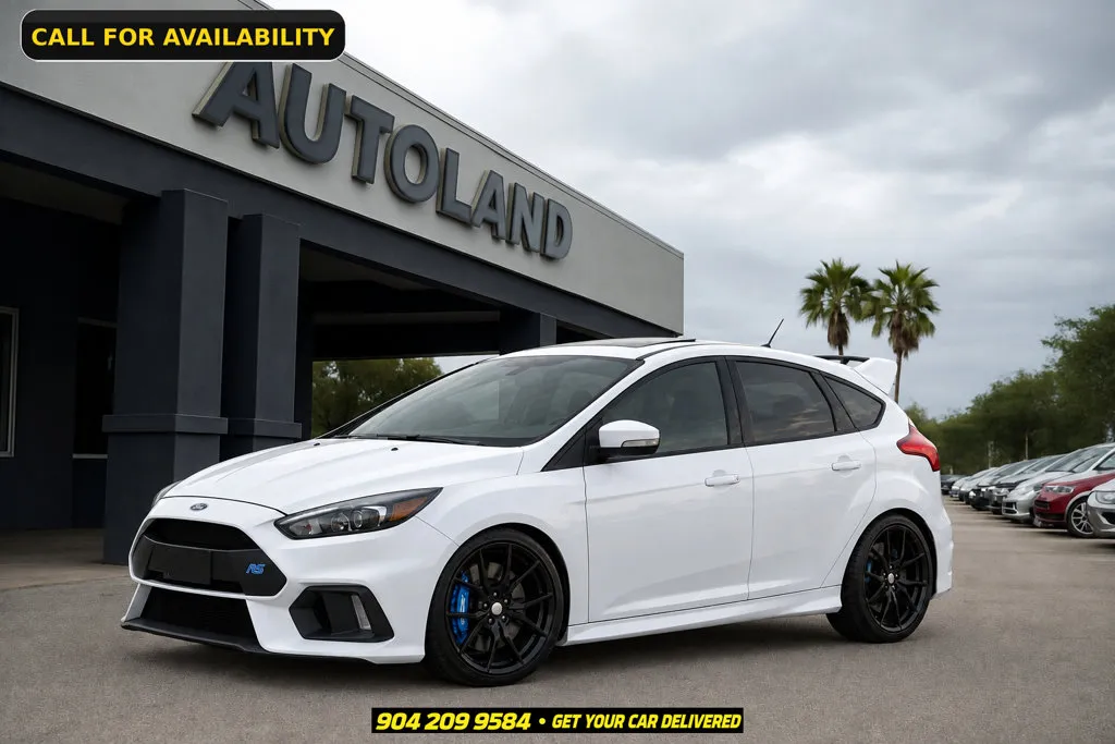 White 2017 Ford Focus RS for sale in Jacksonville, FL