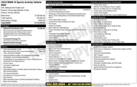 Photos of 2023 BMW iX M60 for sale in Jacksonville, FL at AUTOLAND