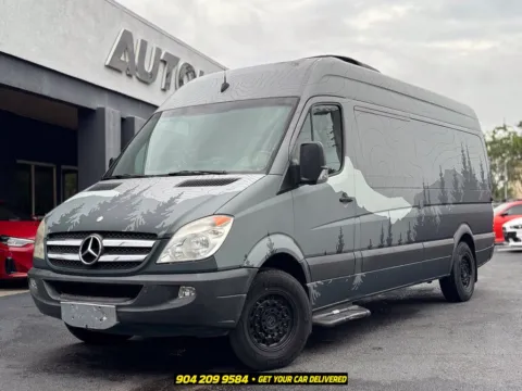 Gray 2011 Mercedes-Benz Sprinter 2500 Passenger 170 WB for sale in Jacksonville, FL