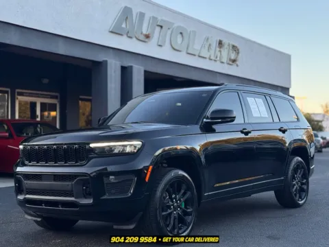 Black 2023 Jeep Grand Cherokee L Overland for sale in Jacksonville, FL