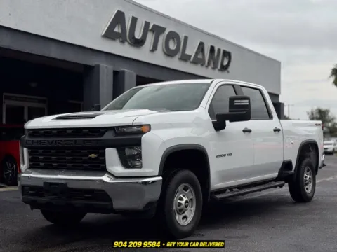 White 2022 Chevrolet Silverado 2500 HD Work Truck for sale in Jacksonville, FL