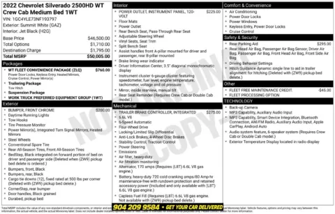 Photos of 2022 Chevrolet Silverado 2500 HD Work Truck for sale in Jacksonville, FL at AUTOLAND