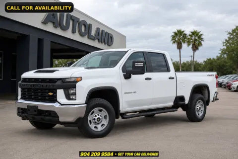 White 2022 Chevrolet Silverado 2500 HD Work Truck for sale in Jacksonville, FL