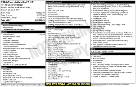 More photos of 2024 Chevrolet Malibu LT at AUTOLAND, FL