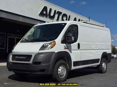 White 2019 Ram ProMaster 1500 Low Roof for sale in Jacksonville, FL