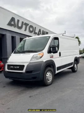 White 2019 Ram ProMaster 1500 Low Roof for sale in Jacksonville, FL