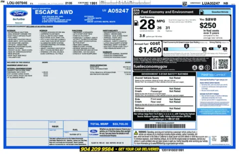 Photos of 2020 Ford Escape SEL for sale in Jacksonville, FL at AUTOLAND