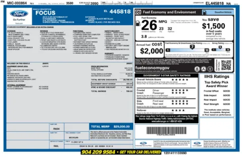 Photos of 2014 Ford Focus ST for sale in Jacksonville, FL at AUTOLAND