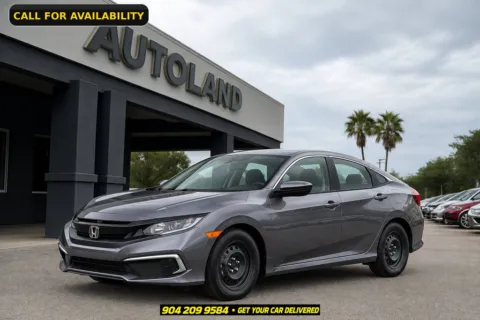 Gray 2019 Honda Civic LX for sale in Jacksonville, FL
