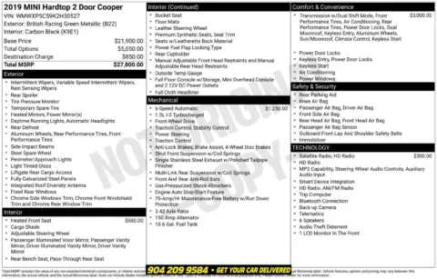 Photos of 2019 MINI Cooper Signature for sale in Jacksonville, FL at AUTOLAND