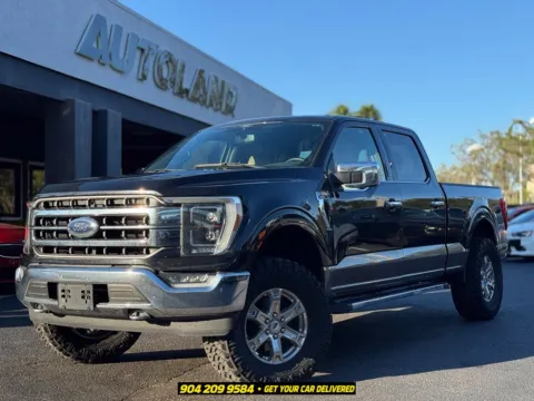 Black 2021 Ford F-150 Lariat for sale in Jacksonville, FL