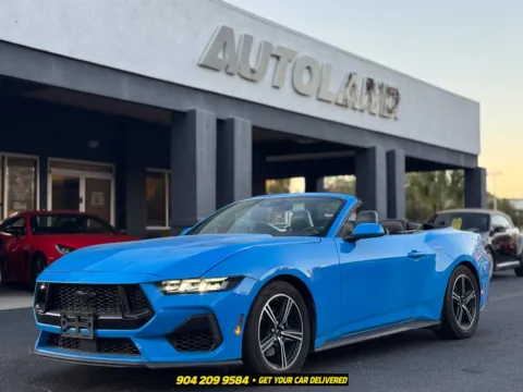 Blue 2024 Ford Mustang EcoBoost Premium for sale in Jacksonville, FL