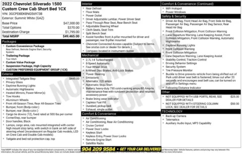 More photos of 2022 Chevrolet Silverado 1500 Custom at AUTOLAND, FL