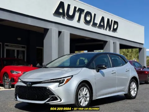 Silver 2026 Toyota Corolla Hatchback SE for sale in Jacksonville, FL