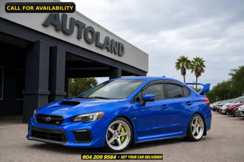 Blue 2018 Subaru WRX STi for sale in Jacksonville, FL