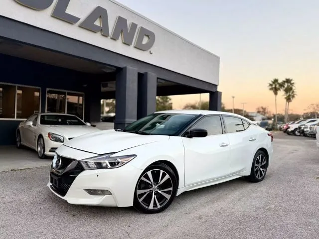 White 2016 Nissan Maxima 3.5 S for sale in Jacksonville, FL