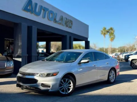 Silver 2017 Chevrolet Malibu LT for sale in Jacksonville, FL
