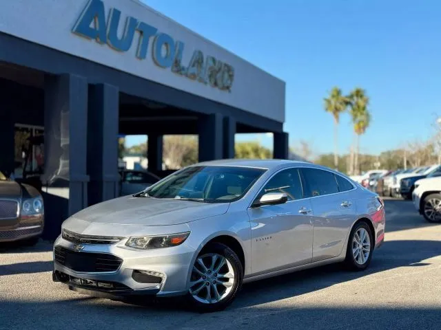 Silver 2017 Chevrolet Malibu LT for sale in Jacksonville, FL
