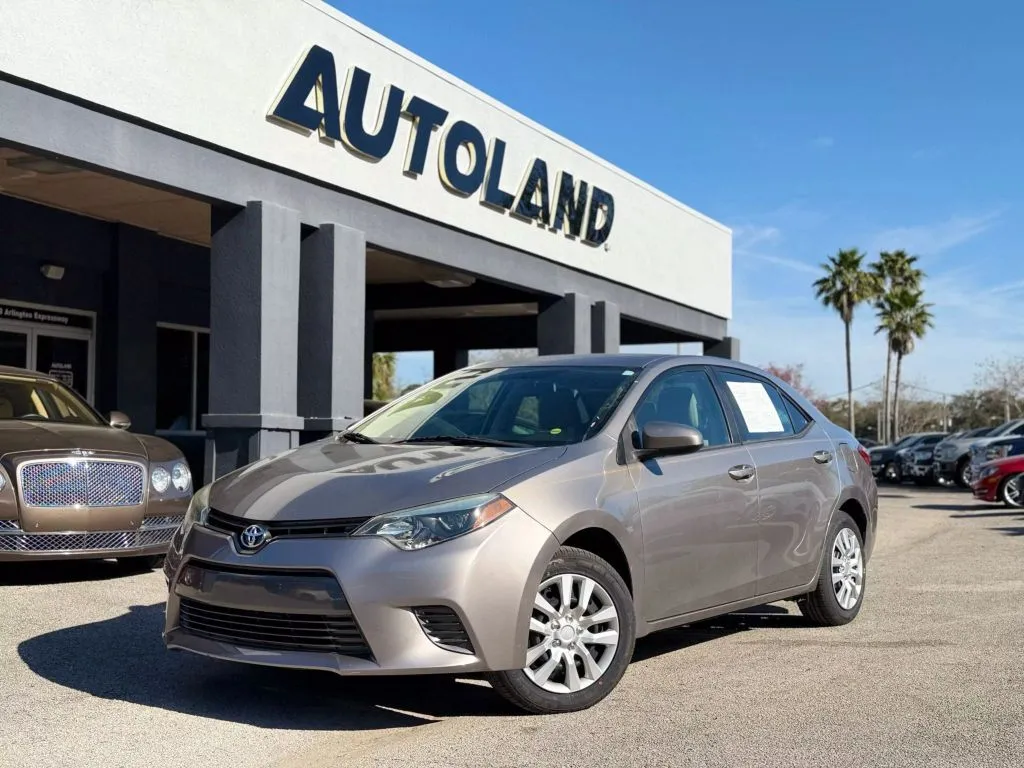 2015 Toyota Corolla LE Sedan 4D for sale in Jacksonville, FL