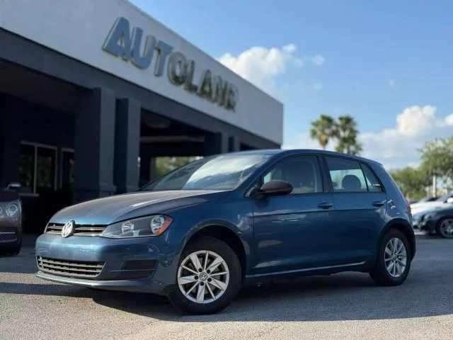 Blue 2016 Volkswagen Golf TSI S 4-Door for sale in Jacksonville, FL