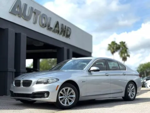 Silver 2015 BMW 5 Series 528i xDrive for sale in Jacksonville, FL