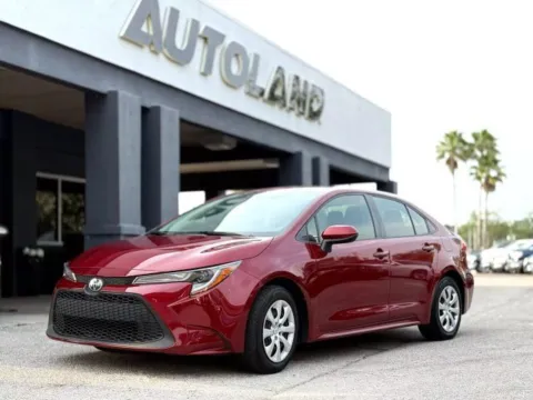 Red 2022 Toyota Corolla LE for sale in Jacksonville, FL