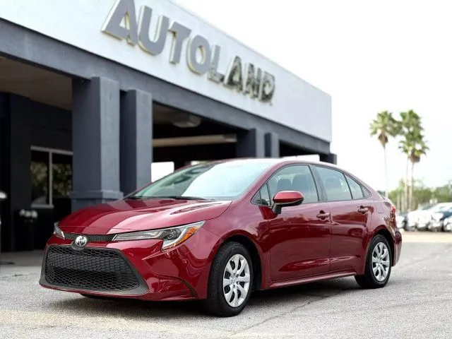 Red 2022 Toyota Corolla LE for sale in Jacksonville, FL