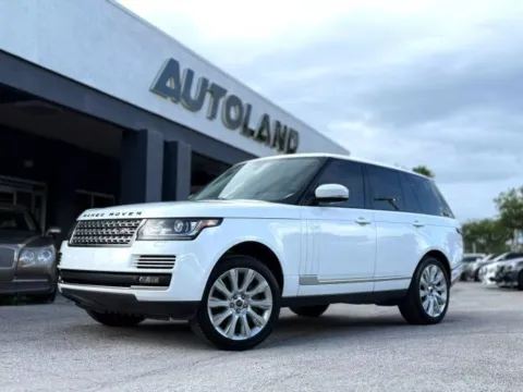 White 2014 Land Rover Range Rover 5.0L V8 Supercharged for sale in Jacksonville, FL