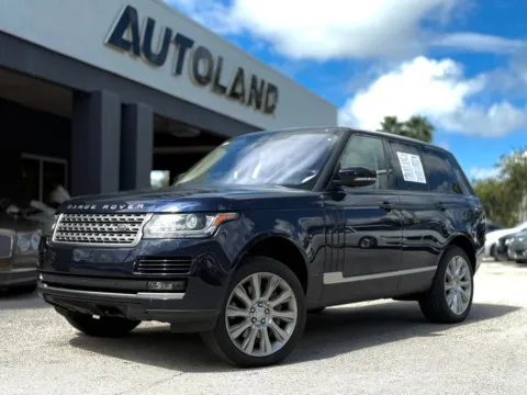 Blue 2017 Land Rover Range Rover 5.0L V8 Supercharged for sale in Jacksonville, FL