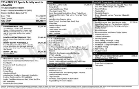 More photos of 2016 BMW X5 sDrive35i at AUTOLAND, FL