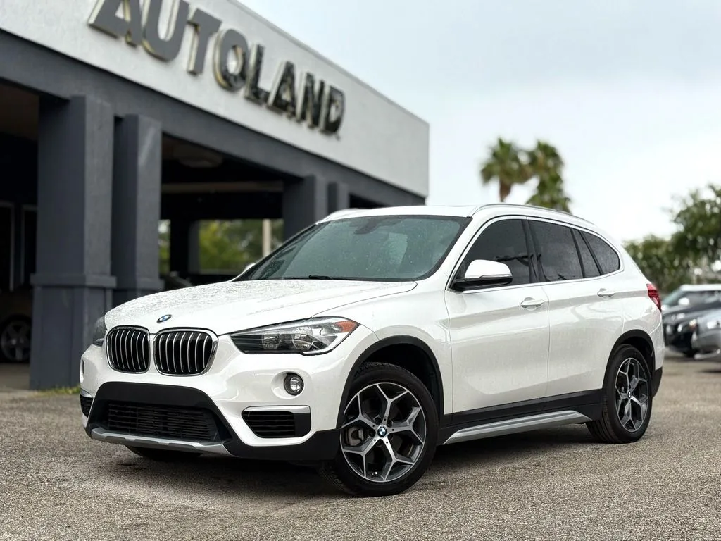 White 2018 BMW X1 sDrive28i Sport Utility 4D for sale in Jacksonville, FL