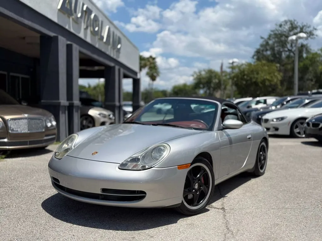 Silver 2001 Porsche 911 Carrera 4 Cabriolet 2D for sale in Jacksonville, FL