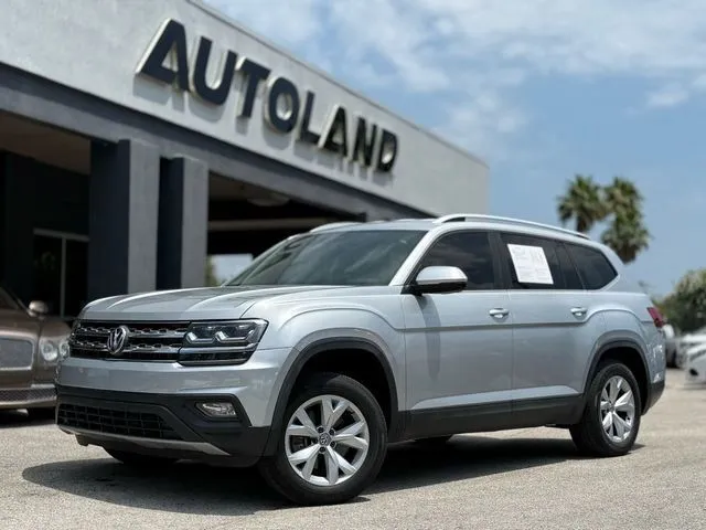 Silver 2018 Volkswagen Atlas 3.6L V6 SE for sale in Jacksonville, FL