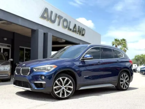 Blue 2017 BMW X1 xDrive28i for sale in Jacksonville, FL