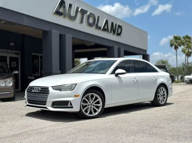 White 2019 Audi A4 2.0T Premium for sale in Jacksonville, FL