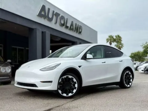 White 2021 Tesla Model Y Long Range for sale in Jacksonville, FL