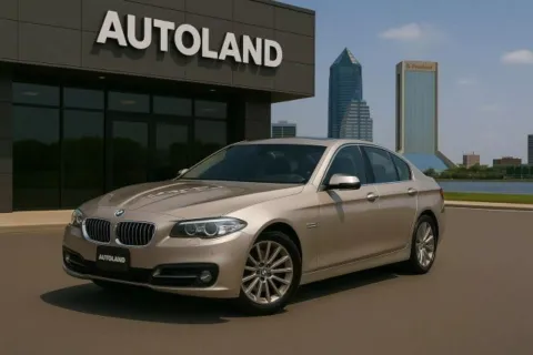 Silver 2015 BMW 5 Series 535i for sale in Jacksonville, FL