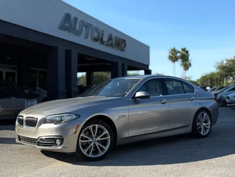 Silver 2015 BMW 5 Series 535i for sale in Jacksonville, FL