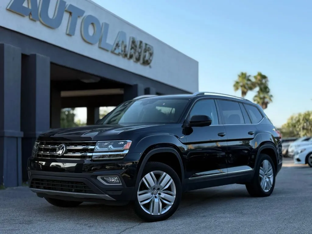 Blue 2019 Volkswagen Atlas SEL Sport Utility 4D for sale in Jacksonville, FL