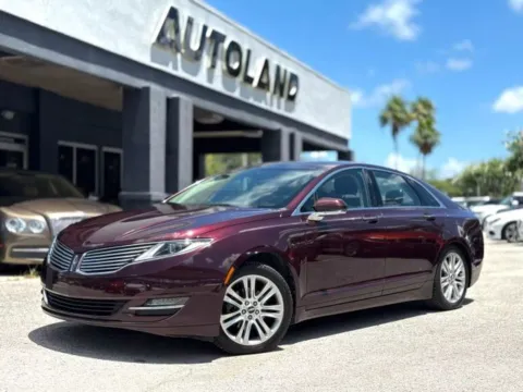 Red 2013 Lincoln MKZ Hybrid for sale in Jacksonville, FL