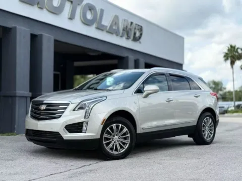 Silver 2017 Cadillac XT5 Luxury for sale in Jacksonville, FL