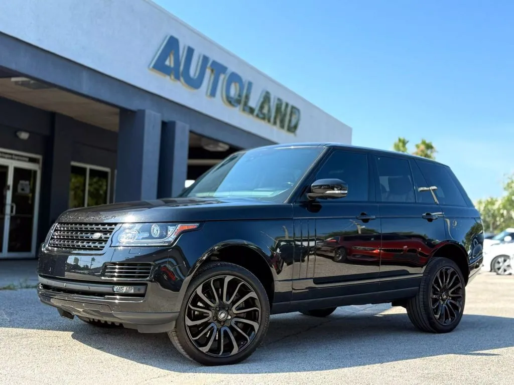 Green 2017 Land Rover Range Rover Supercharged Sport Utility 4D for sale in Jacksonville, FL