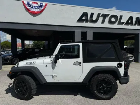 Photos of 2016 Jeep Wrangler Willys Wheeler for sale in Jacksonville, FL at AUTOLAND