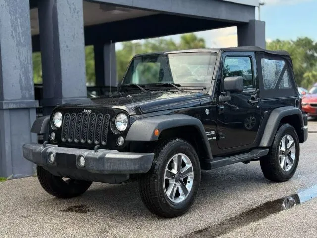 Black 2016 Jeep Wrangler Sport for sale in Jacksonville, FL